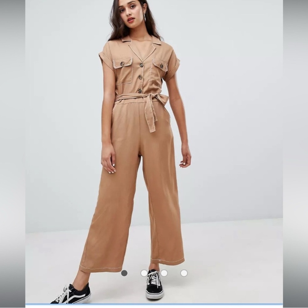 NWT Bershka Utility Jumpsuit